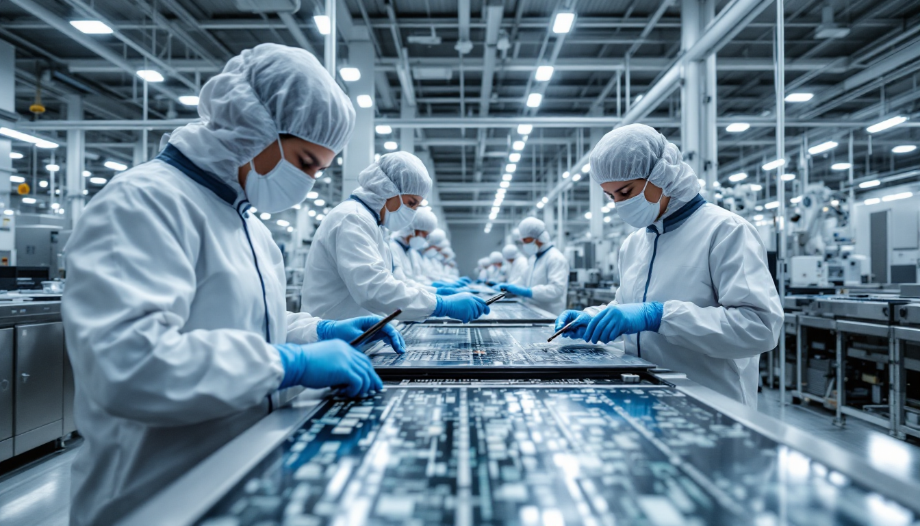 익산공장의 최첨단 회로박 생산 라인, 첨단 초박막 동박 제조 공정 모습