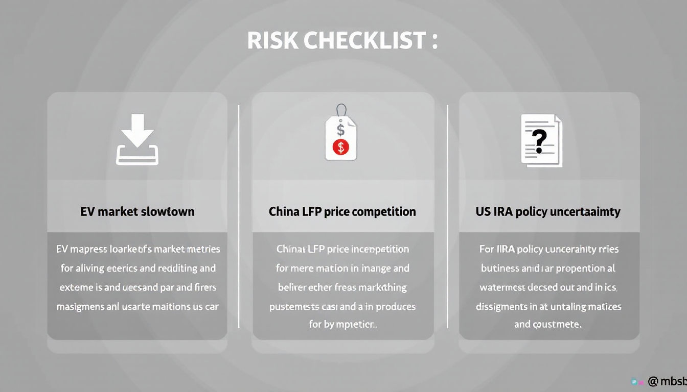 삼성SDI 투자 리스크 3가지 항목과 체크포인트 이미지
