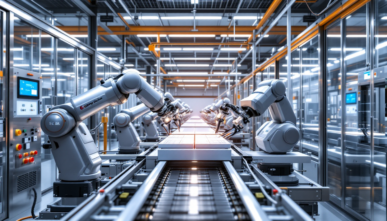 국내 LG에너지솔루션, 삼성SDI, SK온의 첨단 에너지저장장치(ESS) 배터리 생산 공장 전경 실사 이미지